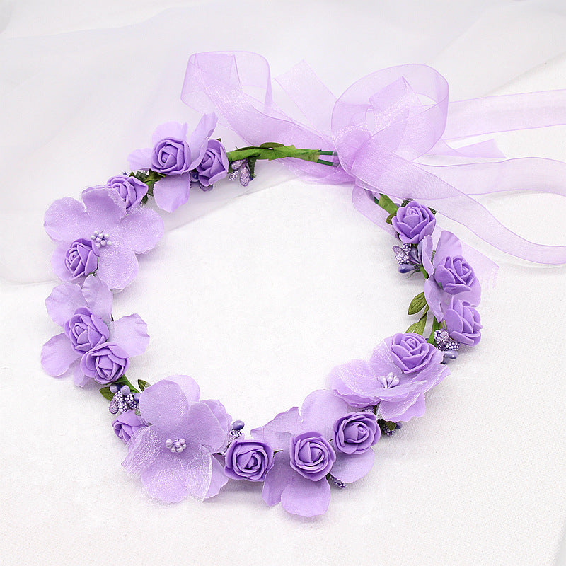 Artificial Wreath Photo Bridal Hair Accessories
