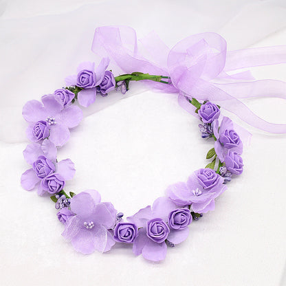 Artificial Wreath Photo Bridal Hair Accessories