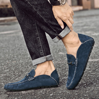 Men's Suede Leather Breathable Casual Shoes