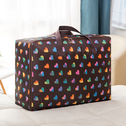 Hand Held Large Clothes Storage Luggage Woven Bag