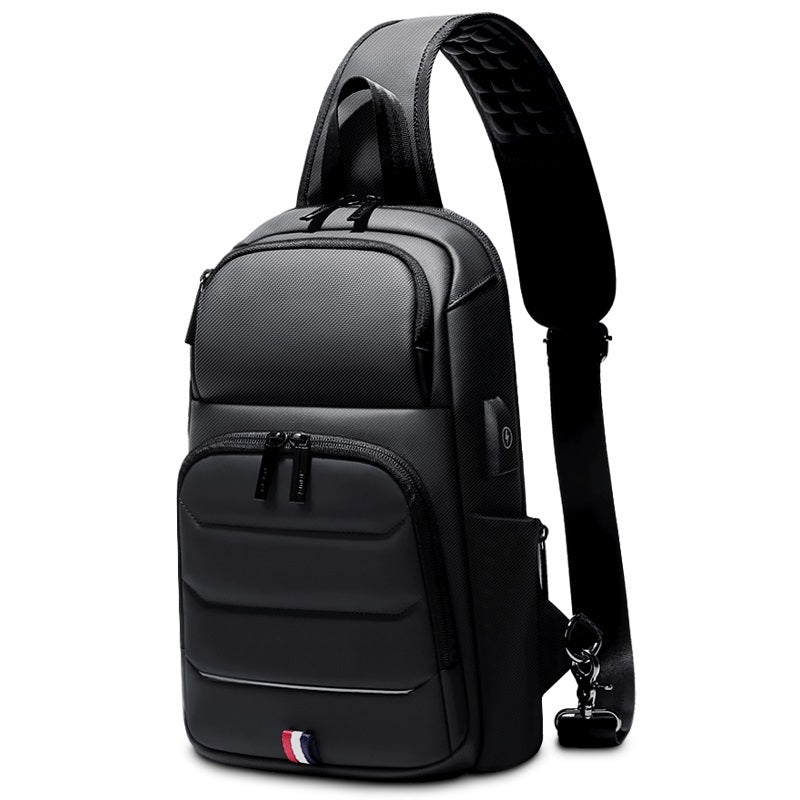 Fashionable waterproof nylon messenger bag