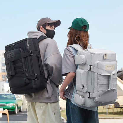 Canvas Fashion Personality Hand-carrying Computer Backpack