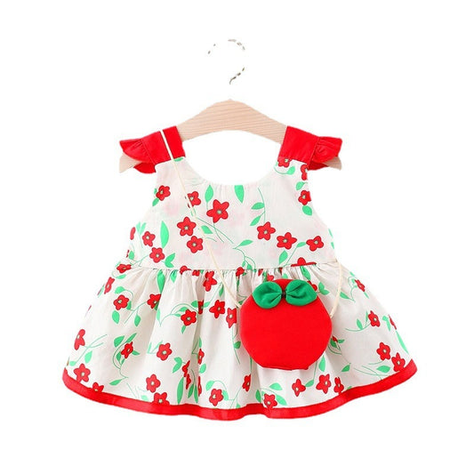 Baby Girl Thin Fashionable Children's Clothing Korean Style New Skirt
