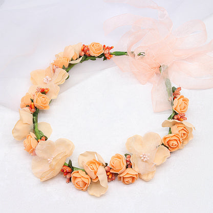 Artificial Wreath Photo Bridal Hair Accessories