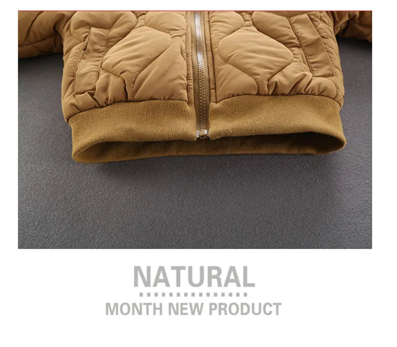 Boys Clothes Warm Winter Girls Coat Kids Jacket Boys Outerwear Thicken Coats Cotton Boy Thicken Baby Clothing For Girl 2-7Y