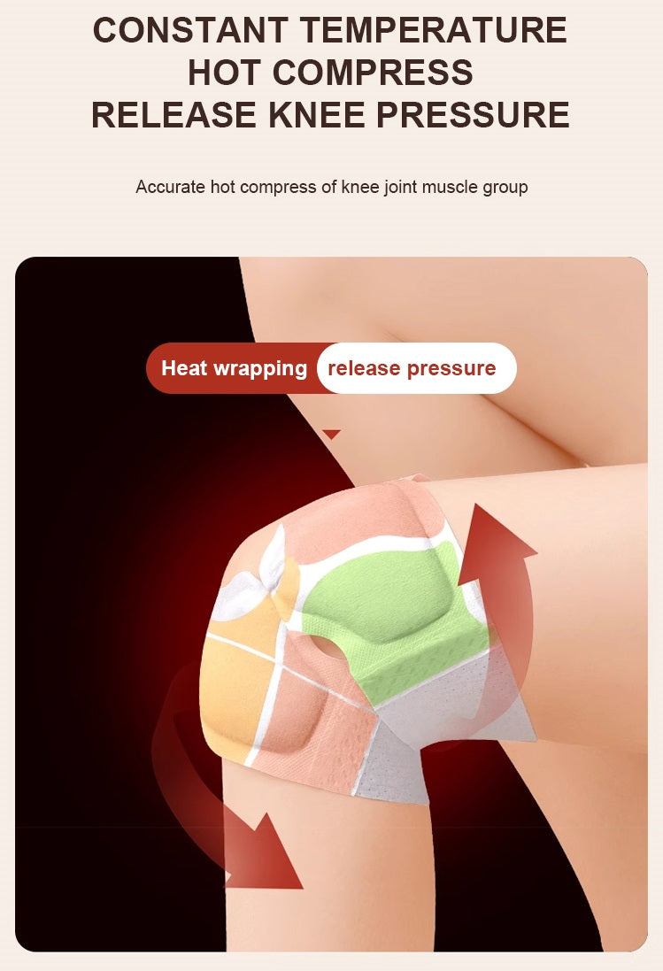 Self Heating Pain Relief Warm Knee Patch Pad (সেলফ হিটিং ব্যথা উপশম ওয়ার্ম হাঁটুর প্যাচ প্যাড)