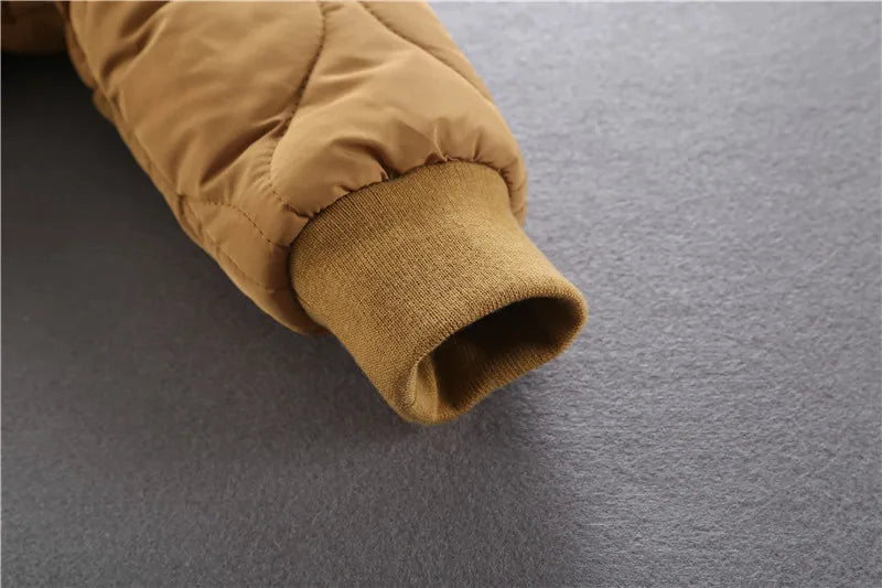 Boys Clothes Warm Winter Girls Coat Kids Jacket Boys Outerwear Thicken Coats Cotton Boy Thicken Baby Clothing For Girl 2-7Y