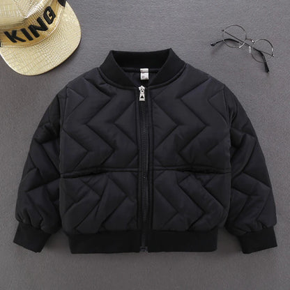 Boys Clothes Warm Winter Girls Coat Kids Jacket Boys Outerwear Thicken Coats Cotton Boy Thicken Baby Clothing For Girl 2-7Y