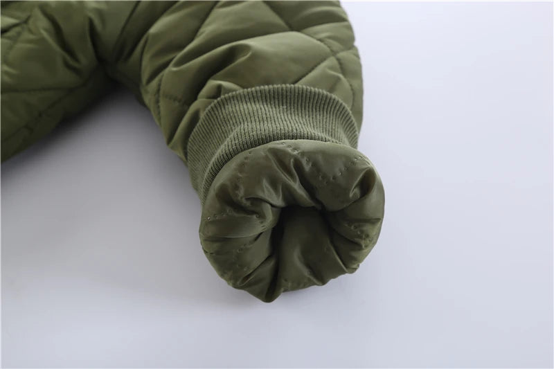 Boys Clothes Warm Winter Girls Coat Kids Jacket Boys Outerwear Thicken Coats Cotton Boy Thicken Baby Clothing For Girl 2-7Y