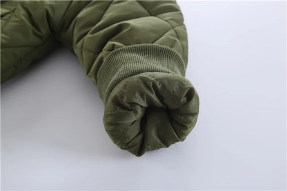 Boys Clothes Warm Winter Girls Coat Kids Jacket Boys Outerwear Thicken Coats Cotton Boy Thicken Baby Clothing For Girl 2-7Y