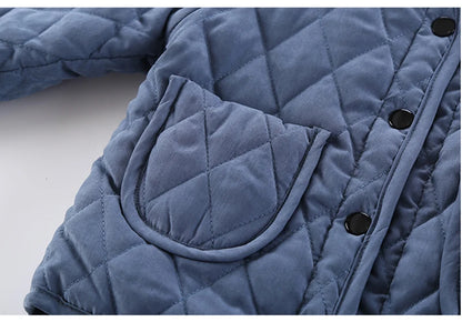 Boys Clothes Warm Winter Girls Coat Kids Jacket Boys Outerwear Thicken Coats Cotton Boy Thicken Baby Clothing For Girl 2-7Y