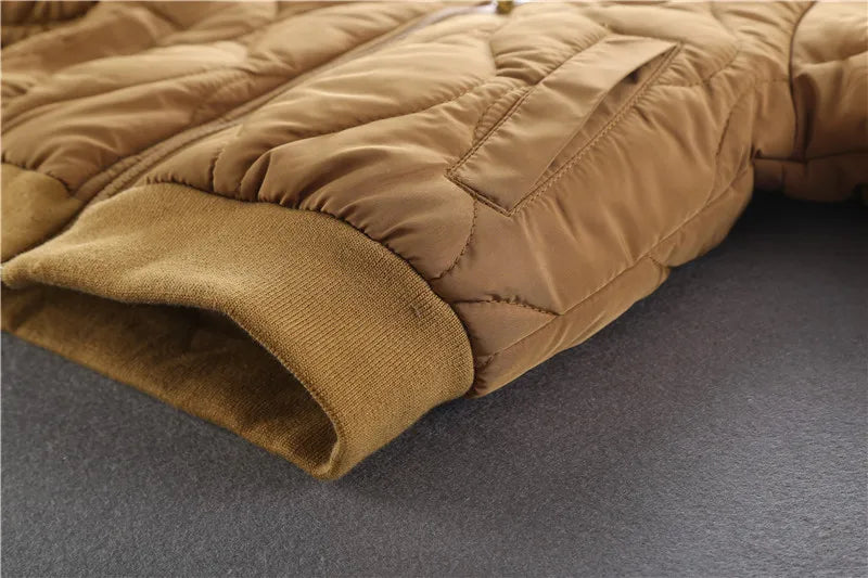 Boys Clothes Warm Winter Girls Coat Kids Jacket Boys Outerwear Thicken Coats Cotton Boy Thicken Baby Clothing For Girl 2-7Y