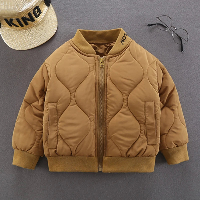 Boys Clothes Warm Winter Girls Coat Kids Jacket Boys Outerwear Thicken Coats Cotton Boy Thicken Baby Clothing For Girl 2-7Y
