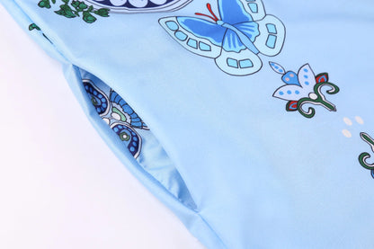 Summer Bohemian Sundress Vintage Sleeveless Women Floral Printed Maxi Long Dress Casual Dress Robe Femme Party Vestido Sarafans