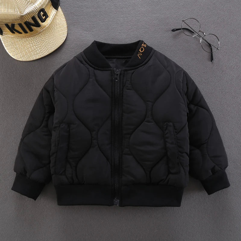 Boys Clothes Warm Winter Girls Coat Kids Jacket Boys Outerwear Thicken Coats Cotton Boy Thicken Baby Clothing For Girl 2-7Y