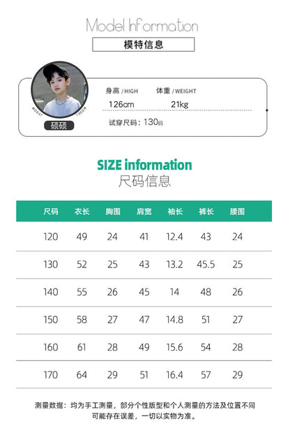 New Summer Boys Clothes Sets Teen Short Sweatshirt + Pants Children Clothing Solid Kids Boy Sport Suits 4 6 8 10 12 14 Years