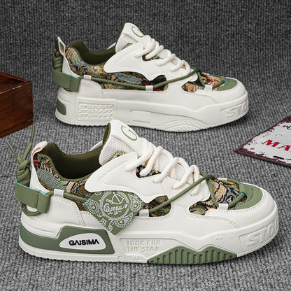 New Men's Versatile Casual Shoes Thick-soled Non-slip