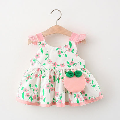 Baby Girl Thin Fashionable Children's Clothing Korean Style New Skirt