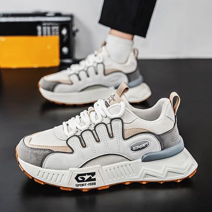 Fashion Personality Mesh Casual Dad Shoes Men