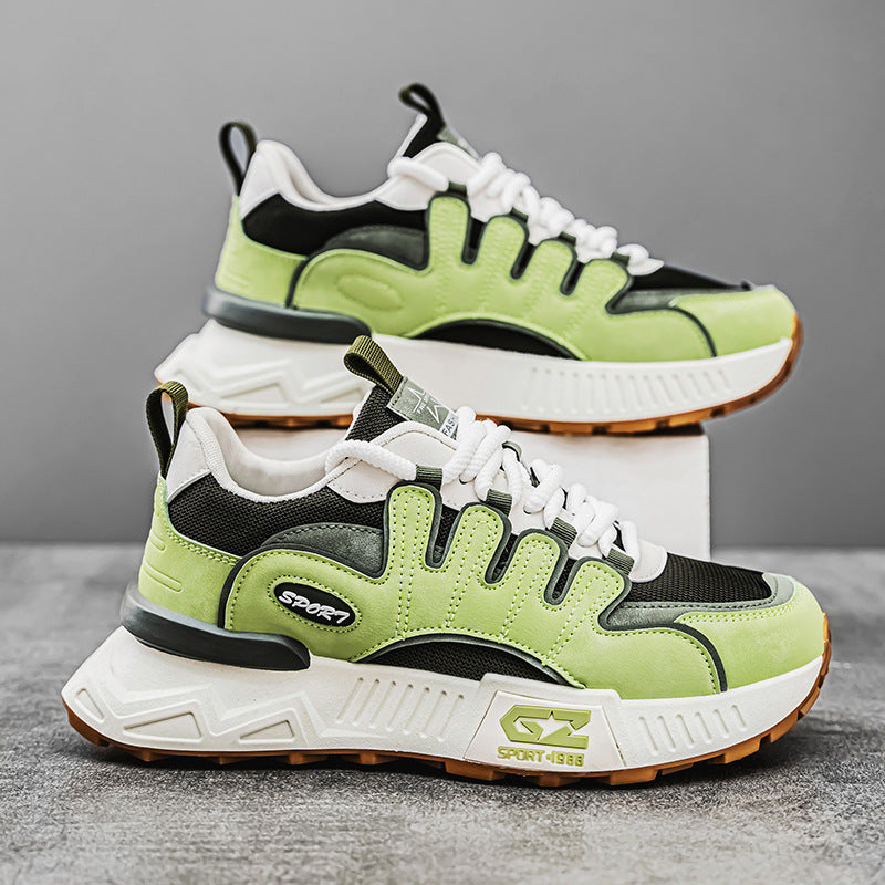 Fashion Personality Mesh Casual Dad Shoes Men