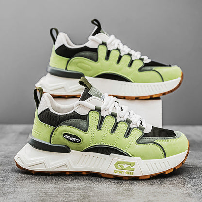 Fashion Personality Mesh Casual Dad Shoes Men