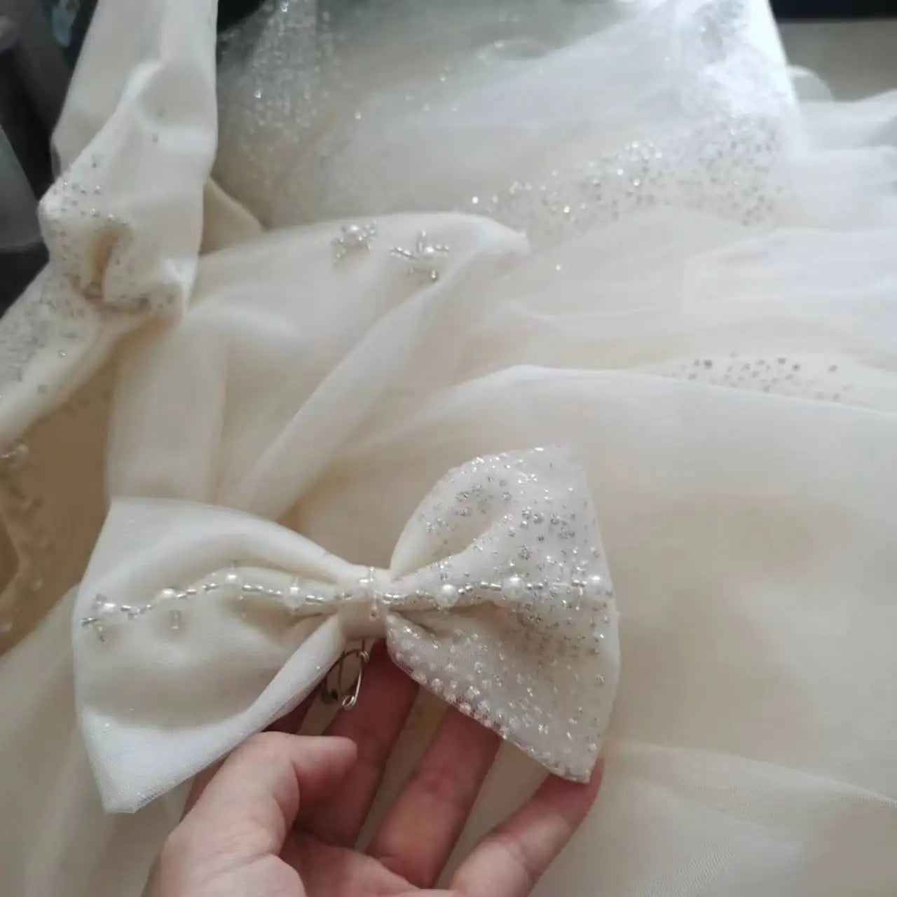 Party Dresses For Girl Flower Princess First Birthday Baby Girls Dress Baptism White Wedding Kids Dresses For Girl Toddler Gowns