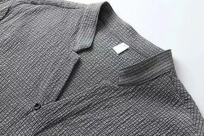 Summer  Men Shirts+Pants Two Piece Sets Tracksuit Men Fashion Clothing Harajuku Style Fashion Loose Fit Sweatsuit set