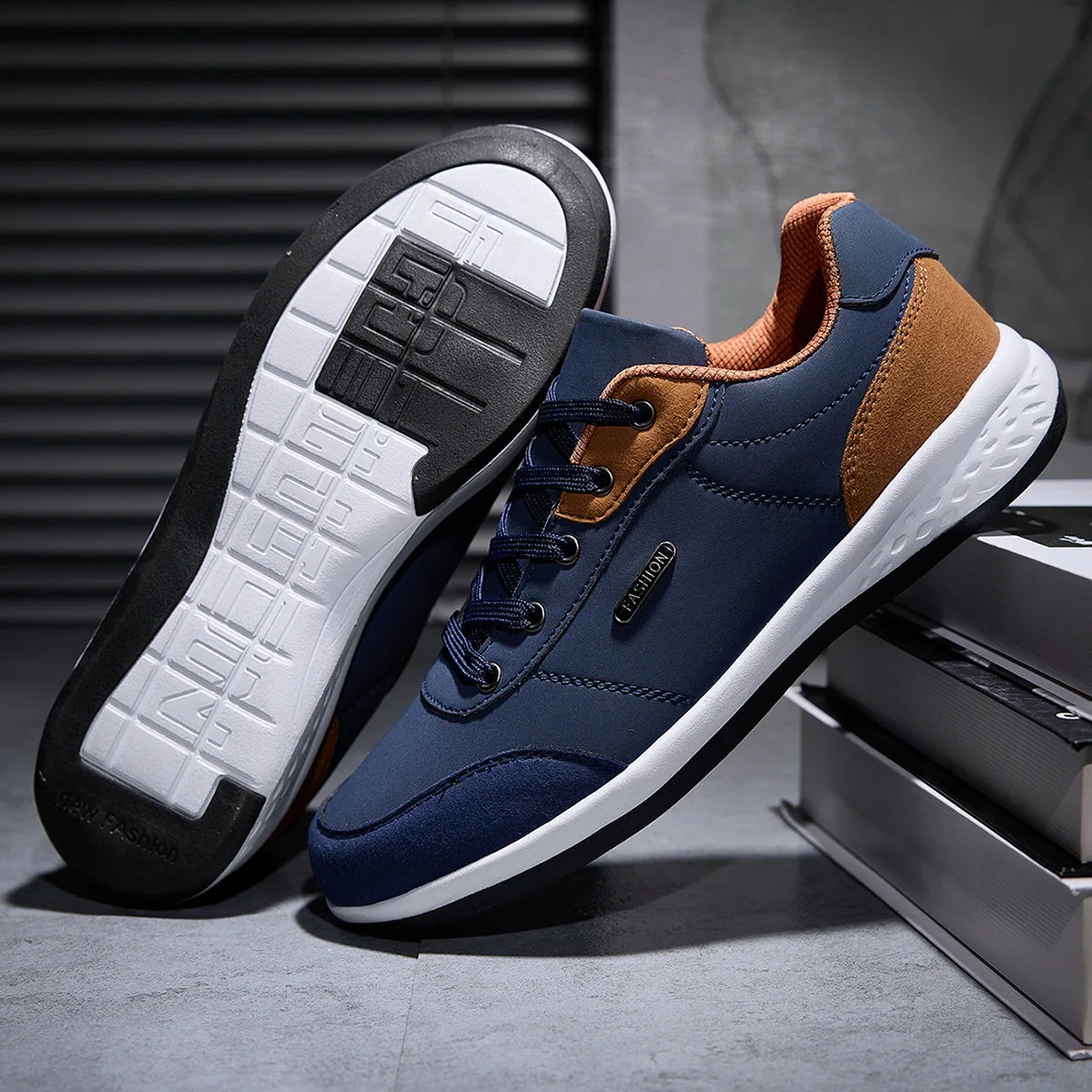 2025 Men Shoes Spring Autumn Waterproof Walking Sneakers Leisure Male Leather Sports Shoes Non-Slip Footwear Tennis for Men