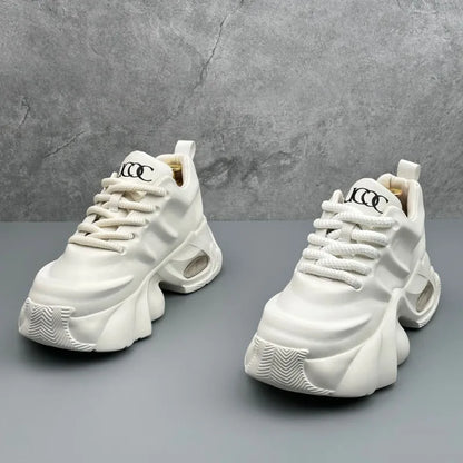 Men Shoes Designer Luxury Casual Sneakers Breathable Platform Shoes for Men Fashion Height Increasing Comfortable Non-slip Shoes