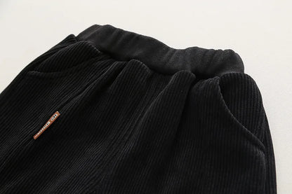 Winter New Baby Hooded Cotton Coat Long Sleeve Set for Boys and Girls' Vest with Velvet and Thickened Casual Three Piece Set