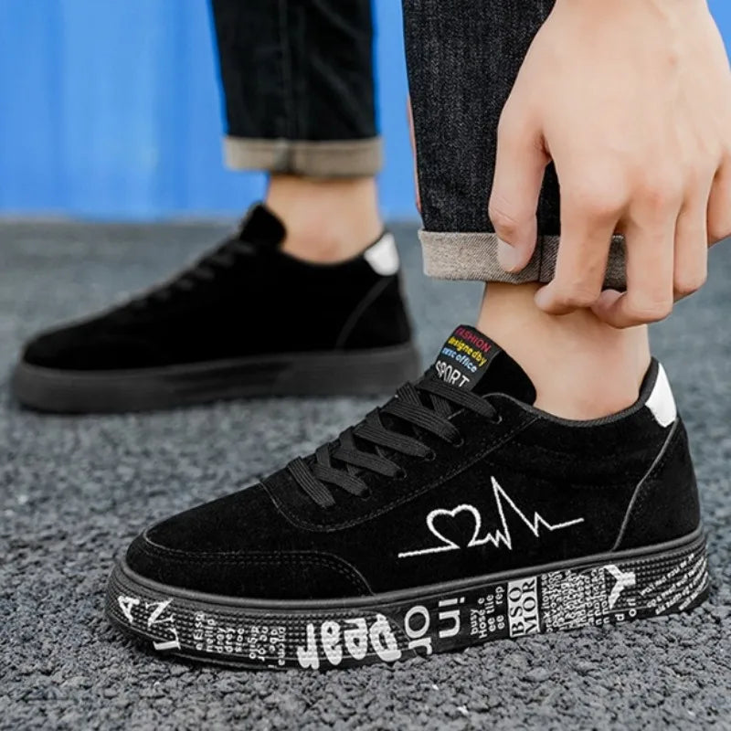 High-quality Fashion Shoes for Men Casual Flat Comfortable Men's Shoes Light Breathable Outdoor Walking Shoes Zapatillas Hombre