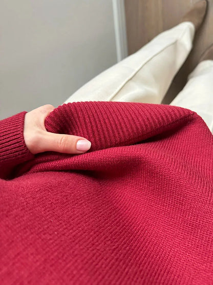 Winter Clothes Brown Sweaters Women Oversize Turtleneck Warm Pullovers Thick Sweaters For Women Oversized Sweater White Jumpers