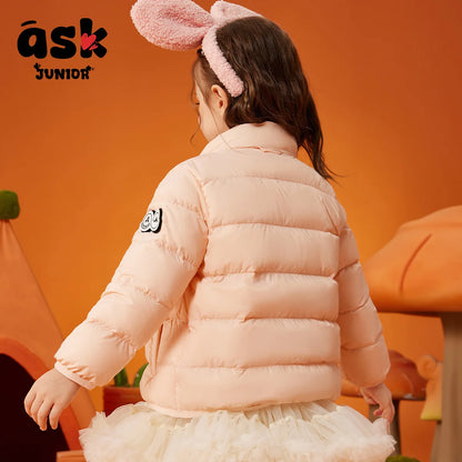 90 white duck down girls winter light fashion warm inside with down jacket