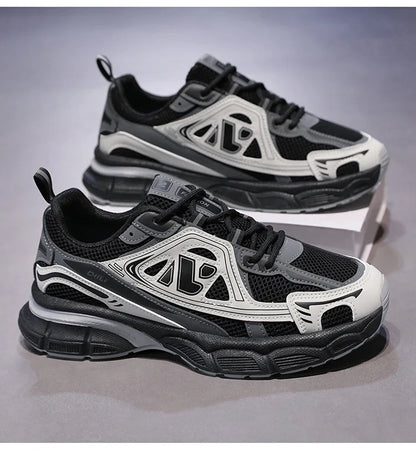 Men's Shoes Fashion Outdoor Casual Shoe Lace Up Platform Sneakers Comfort Running Shoes for Men Training Shoes Tenis Masculino