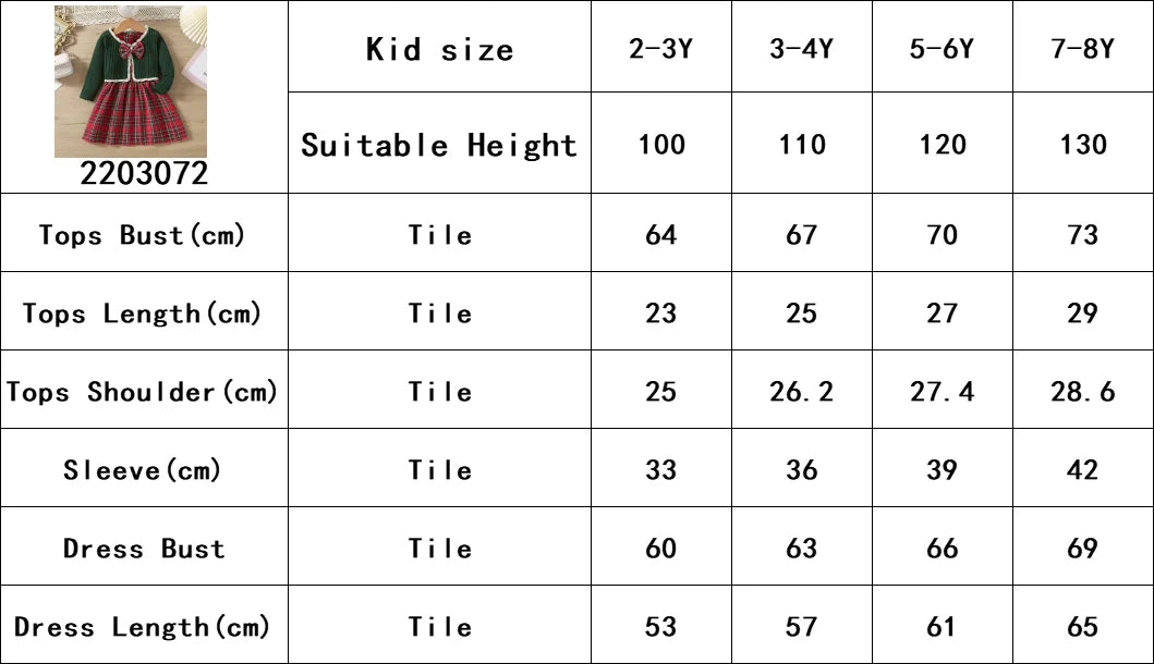 Kids Christmas Dress for Girls Clothes Autumn Winter 2024 New Child Cute Cartoon Print Long Sleeve Princess Dress Casual 2-8Y