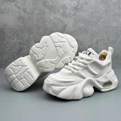 Men Shoes Designer Luxury Casual Sneakers Breathable Platform Shoes for Men Fashion Height Increasing Comfortable Non-slip Shoes