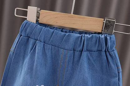 Summer Children Boys Clothing Kids Cartoon T-Shirt Shorts 2Pcs/Set Toddler Leisure Sport Suits Baby Cotton Tracksuits 0-5 Years