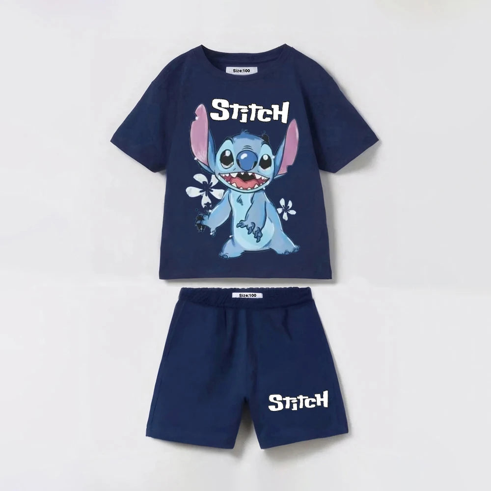 Summer Fashion Baby Boys Clothes Sets For 1-6Yrs Kids Short Sleeve Tee + Shorts Kids Toddler Boy Outfits