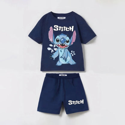 Summer Fashion Baby Boys Clothes Sets For 1-6Yrs Kids Short Sleeve Tee + Shorts Kids Toddler Boy Outfits