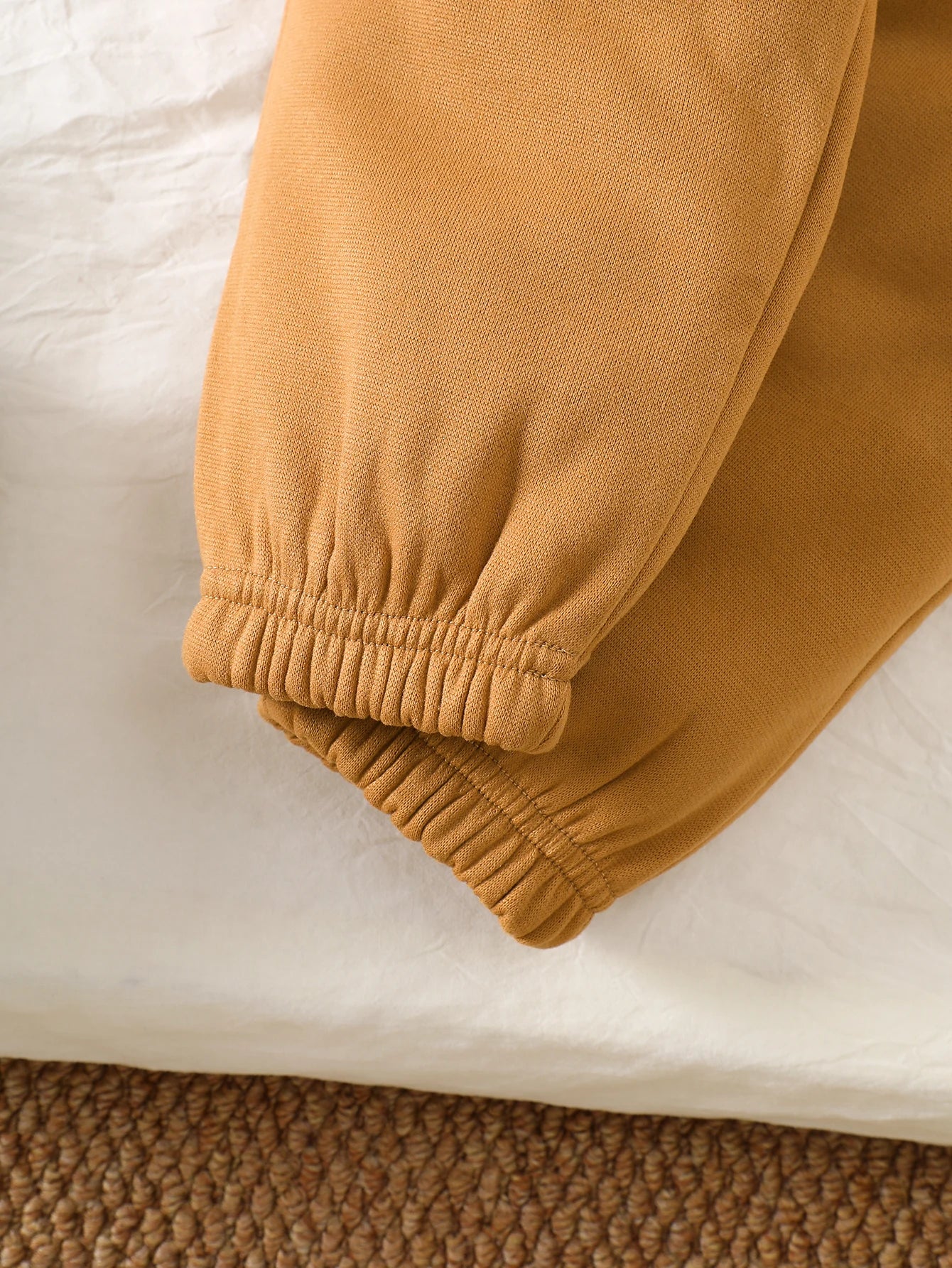 Winter Toddler Boys Clothes Sets Funny Bear Pattern Long Sleeve Thick Top And Printed Pants 2-Piece Set Children's Clothing