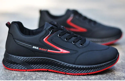 Men's shoes for autumn and winter are waterproof, versatile, anti-slip, sports and casual shoes, and men's low-top running shoes