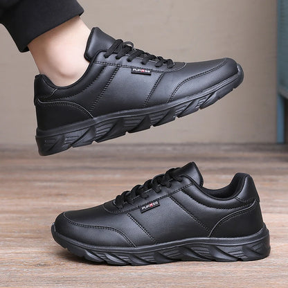 Men Shoes Soft Moccasin Shoes Comfortable Casual Shoes for Men Solid Black White Walking Men Sneakers Footwear Plus Size 39-46