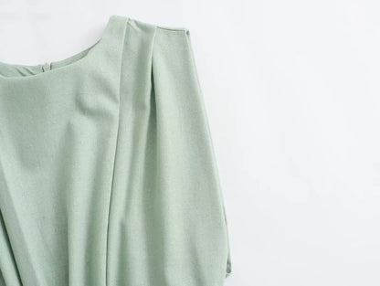 Summer Dress For Women 2024 Solid Waist Hollow Out O-Neck Sleeveless Slit Long Dresses Wild Casual Beach Woman Even Dress