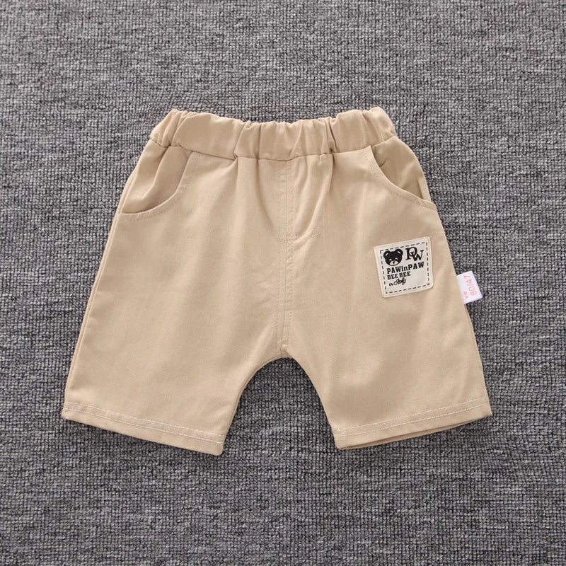 Baby Boy Clothes Summer Children Clothing Polo Shirt Sets Boys Short Toddler Sleeve T-shirt Kids Sports Suit 2pcs Cotton 1-5y (Available)