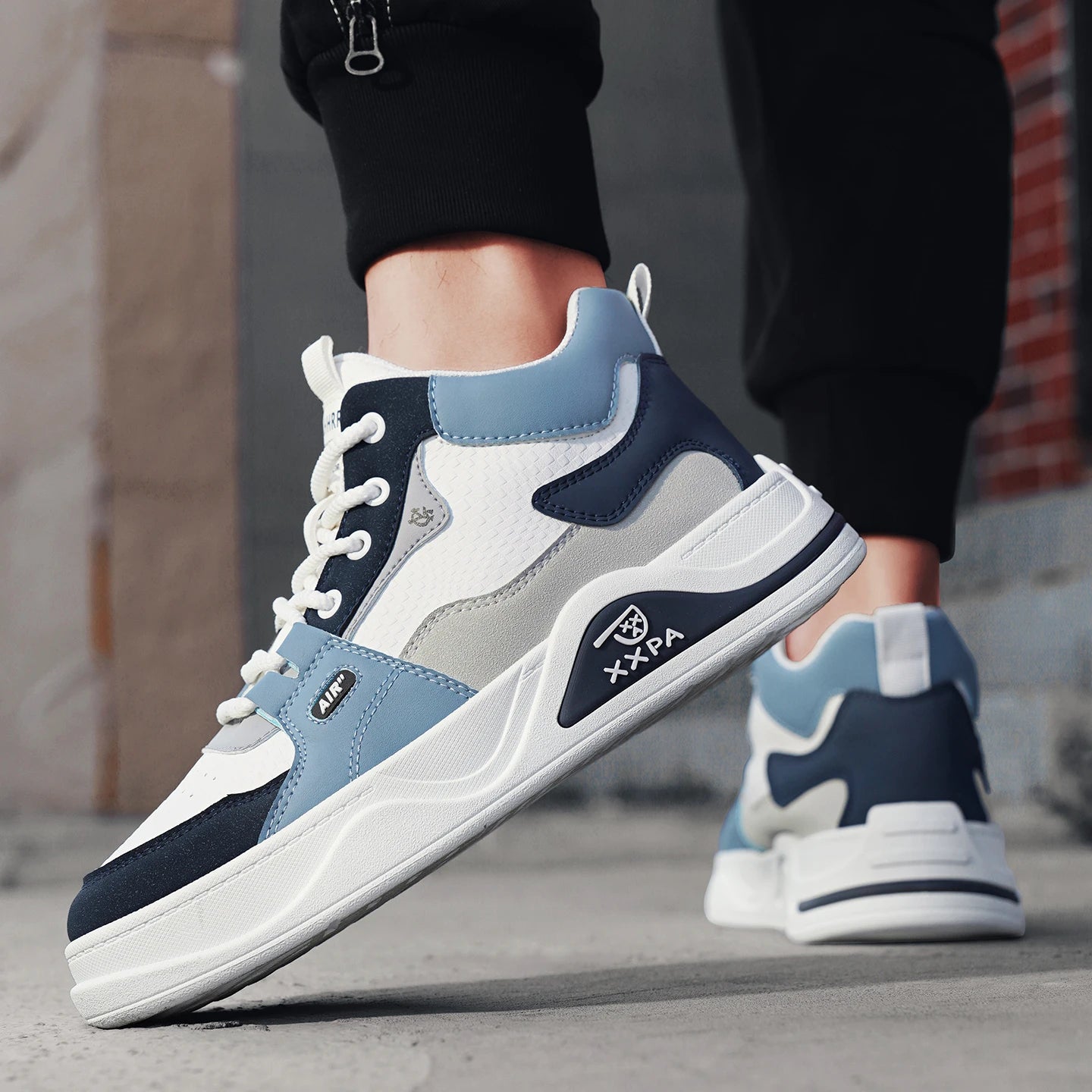 Men's Shoes - New 2025 Autumn/winter Style, Fashionable, Versatile, Casual, Trendy, Simple, Anti-slip, High-top Canvas Shoes