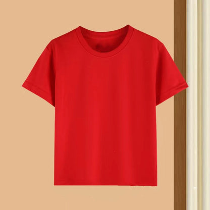 Boys Girl Summer Short Sleeve Children T-shirt Cartoon Birthday Digital Print Breathable Baby Tee Tops Y2k Kawaii Kids Clothing