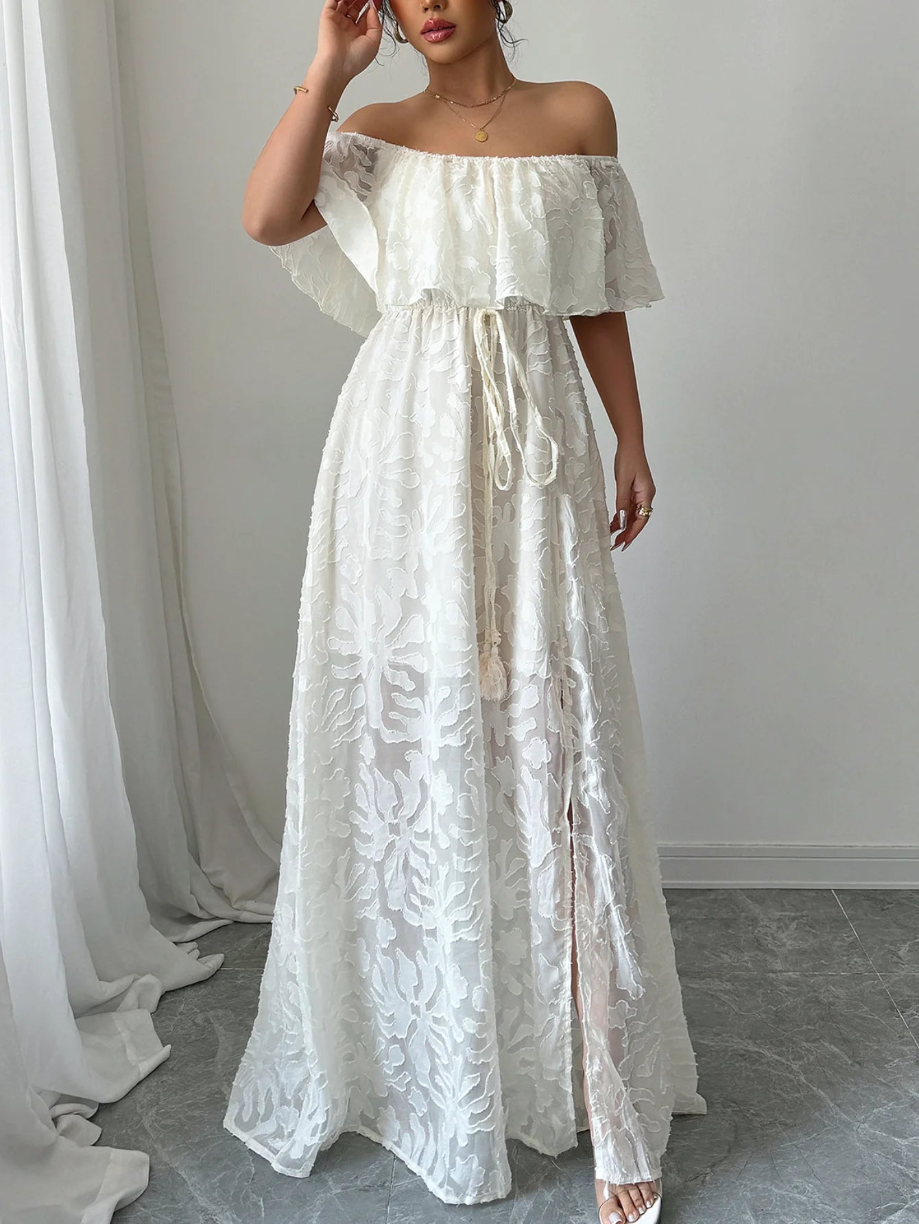 Women's Dresses 2025 Summer White Dress Women Cover-Ups Outfits Boho Hippie Chic Long Maxi Dresses Female Clothes Robe Vestidos