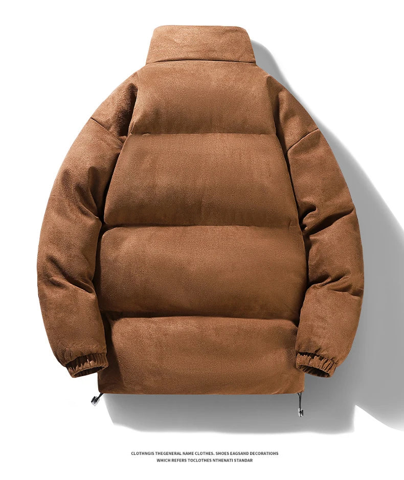 Men 2024 Winter Jacket Casual Thick Warm Windproof Outwear Fashion Hooded Down Parkas Coat