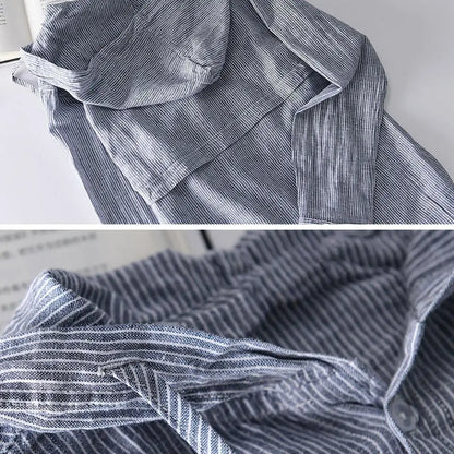 Men Summer Shirt Sun Anti UV Long Sleeve Hooded Drawstring Single breasted Soft Loose Breathable Cardigan Coat Top