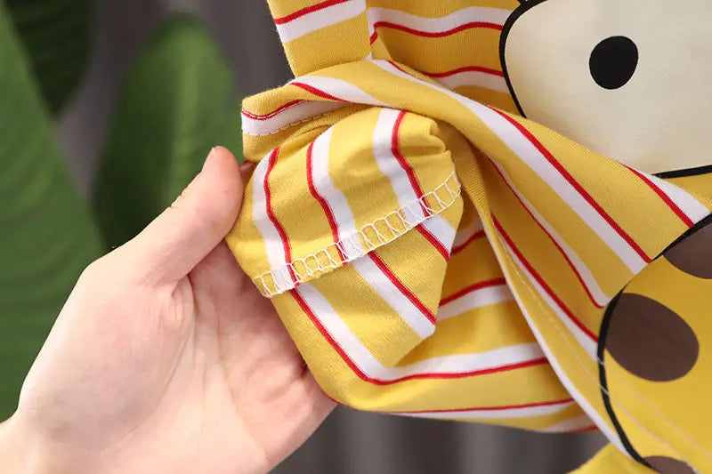 Summer Children Boys Clothing Kids Cartoon T-Shirt Shorts 2Pcs/Set Toddler Leisure Sport Suits Baby Cotton Tracksuits 0-5 Years